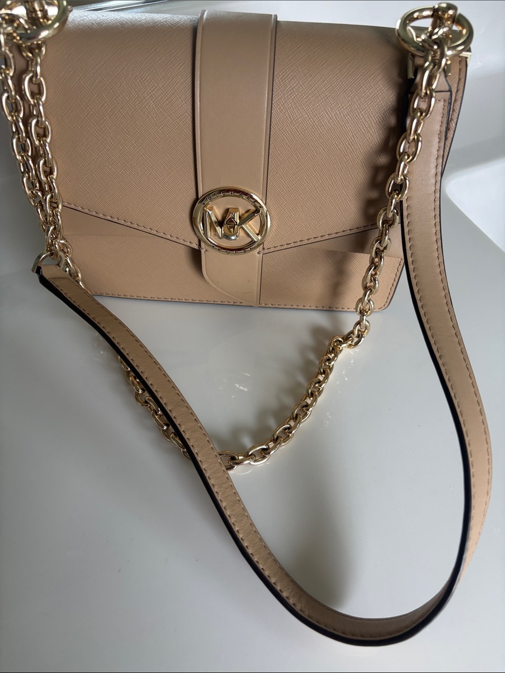 Michael Kors Greenwich Small Saffiano Leather Crossbody